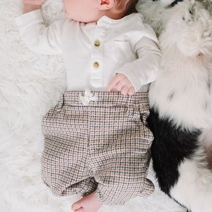 Janie and Jack White Long Sleeve Onesie and Pants